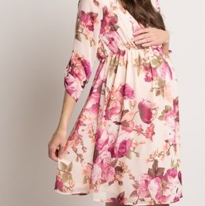Pinkblush Dresses - Pinkblush floral chiffon maternity dress Pinkblush Dresses - Pinkblush floral chiffon maternity dress